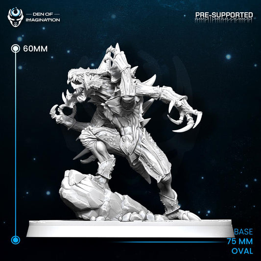Hive Kelth Abductor Prime | WildMesh | 3D printed Miniature | OPR compatible
