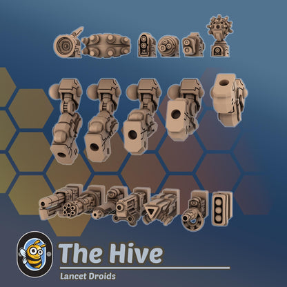 Lancet Droids | Hivemind minis | Tabletop game | Wargame | 3D Printed miniatures