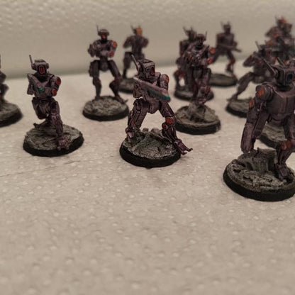 Warrior Droids | Hivemind minis | Tabletop game | Wargame | 3D Printed miniatures