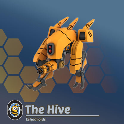 Echodroids | Hivemind minis | Tabletop game | Wargame | 3D Printed miniatures