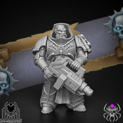 Demon Hunters Decussators Squad | EightLegs Miniatures | Wargaming | Tabletop game | 3D printed miniature | OPR compatible