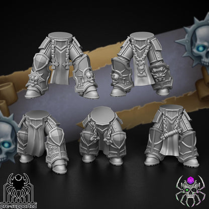 Demon Hunters Decussators Squad | EightLegs Miniatures | Wargaming | Tabletop game | 3D printed miniature | OPR compatible