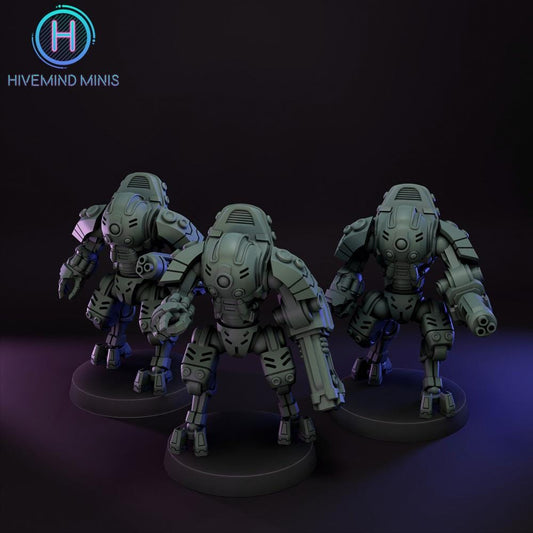 Droidkyn Alpha | Hivemind minis | Tabletop game | Wargame | 3D Printed miniatures