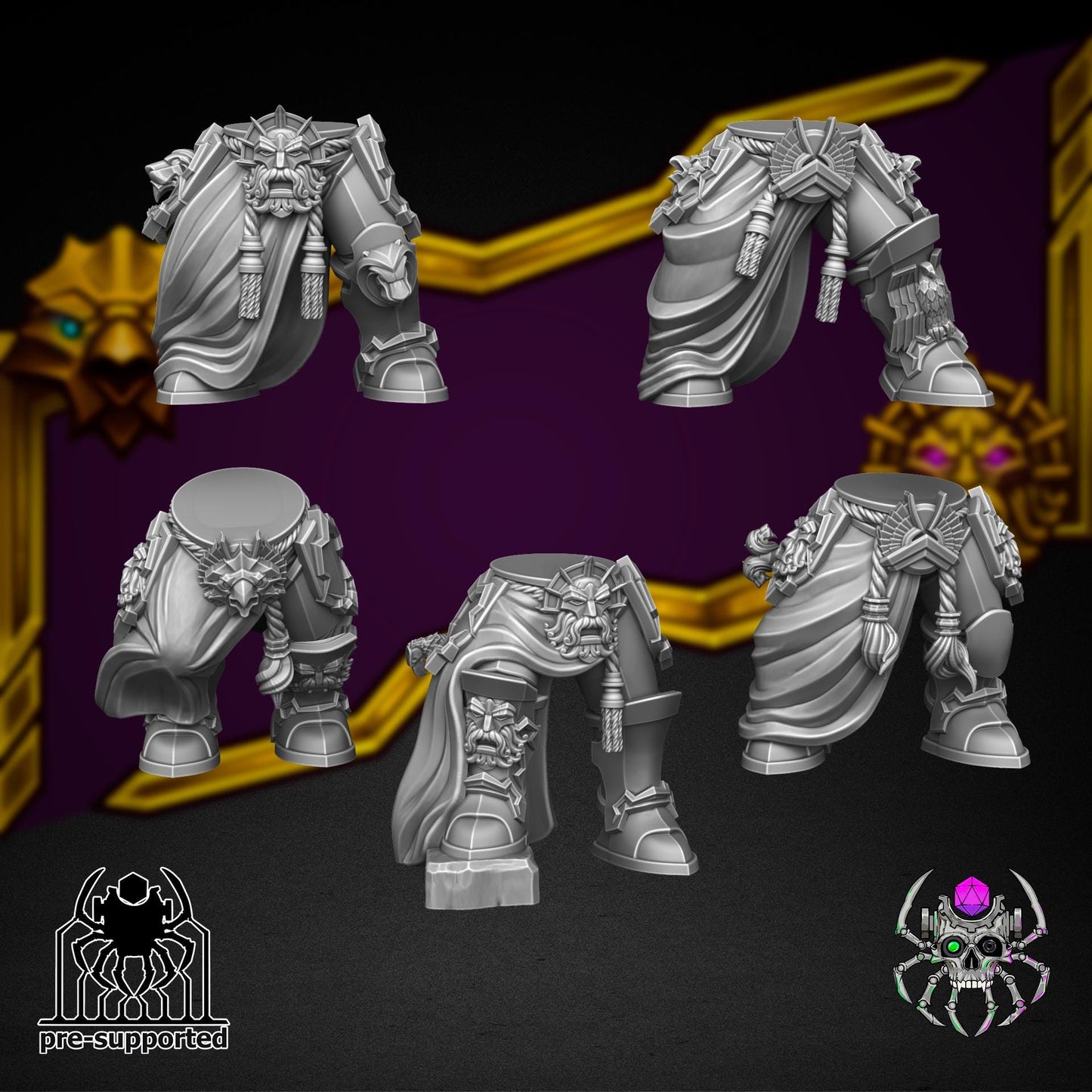 Eternal Vigilance of Inperatorius Vindex | EightLegsMiniatures | Wargaming | Tabletop game | 3D printed miniature | OPR compatible