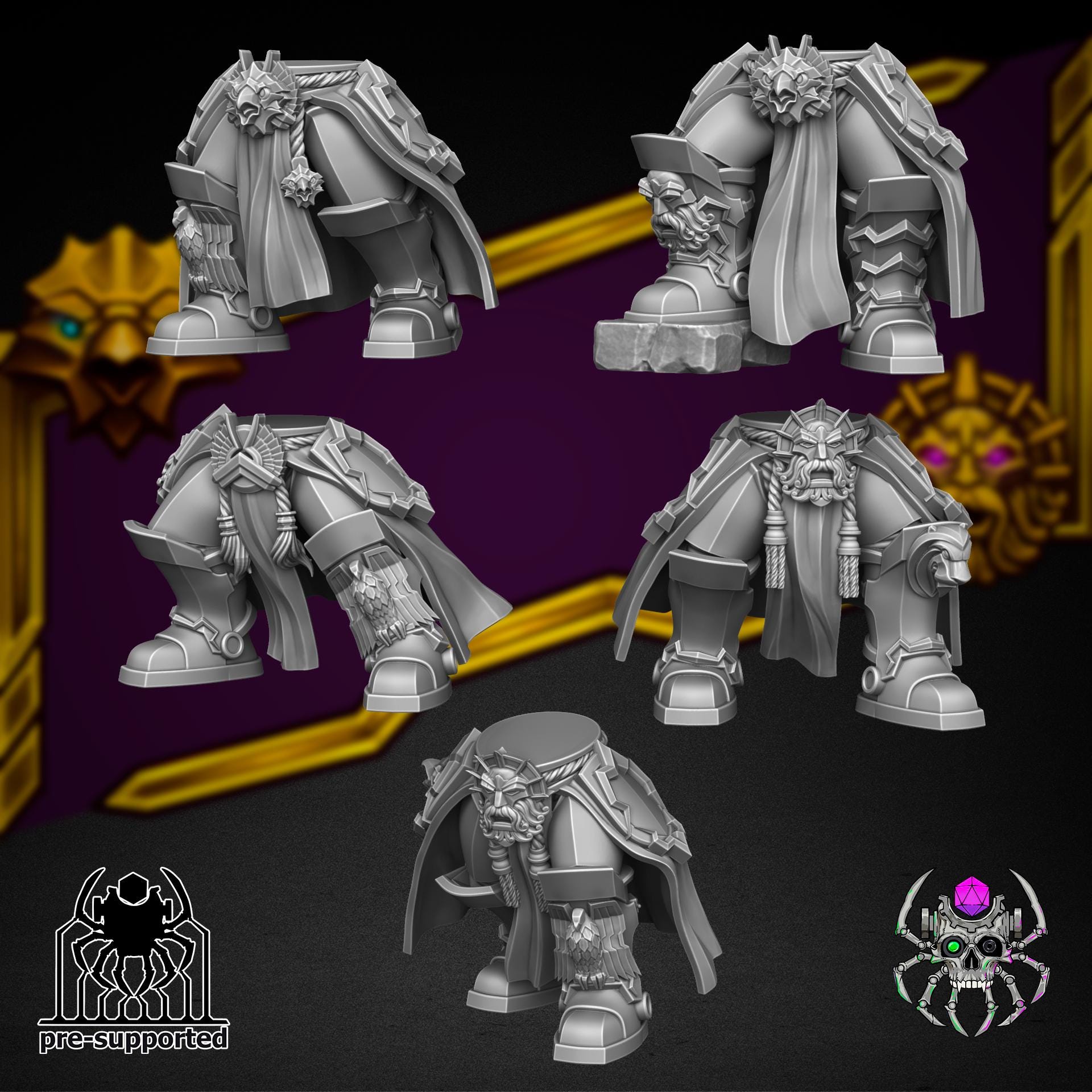 Sentinels of Eternity | EightLegsMiniatures | Wargaming | Tabletop game | 3D printed miniature | OPR compatible
