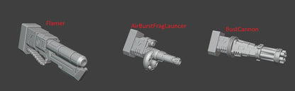 Thundercrash Droid | Hivemind minis | Tabletop game | Wargame | 3D Printed miniatures