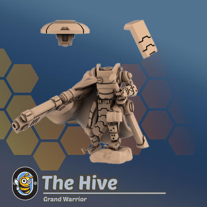 Droidkyn Alpha | Hivemind minis | Tabletop game | Wargame | 3D Printed miniatures