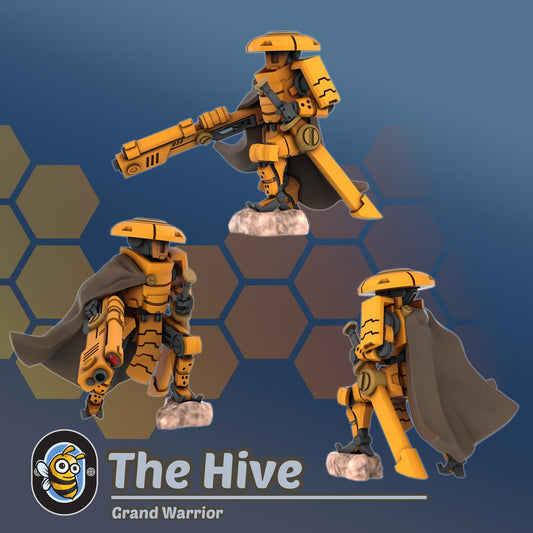 Droidkyn Alpha | Hivemind minis | Tabletop game | Wargame | 3D Printed miniatures