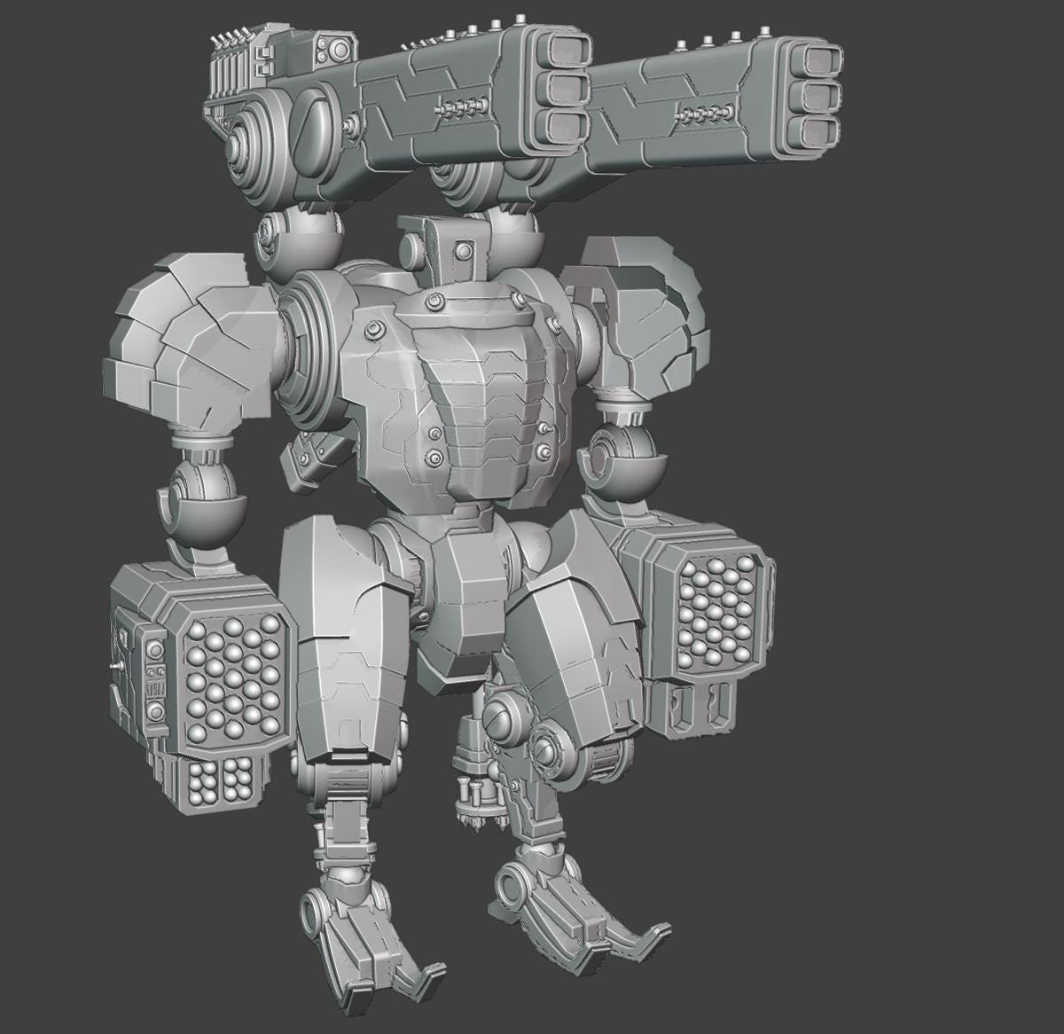 Thundercrash Droid | Hivemind minis | Tabletop game | Wargame | 3D Printed miniatures