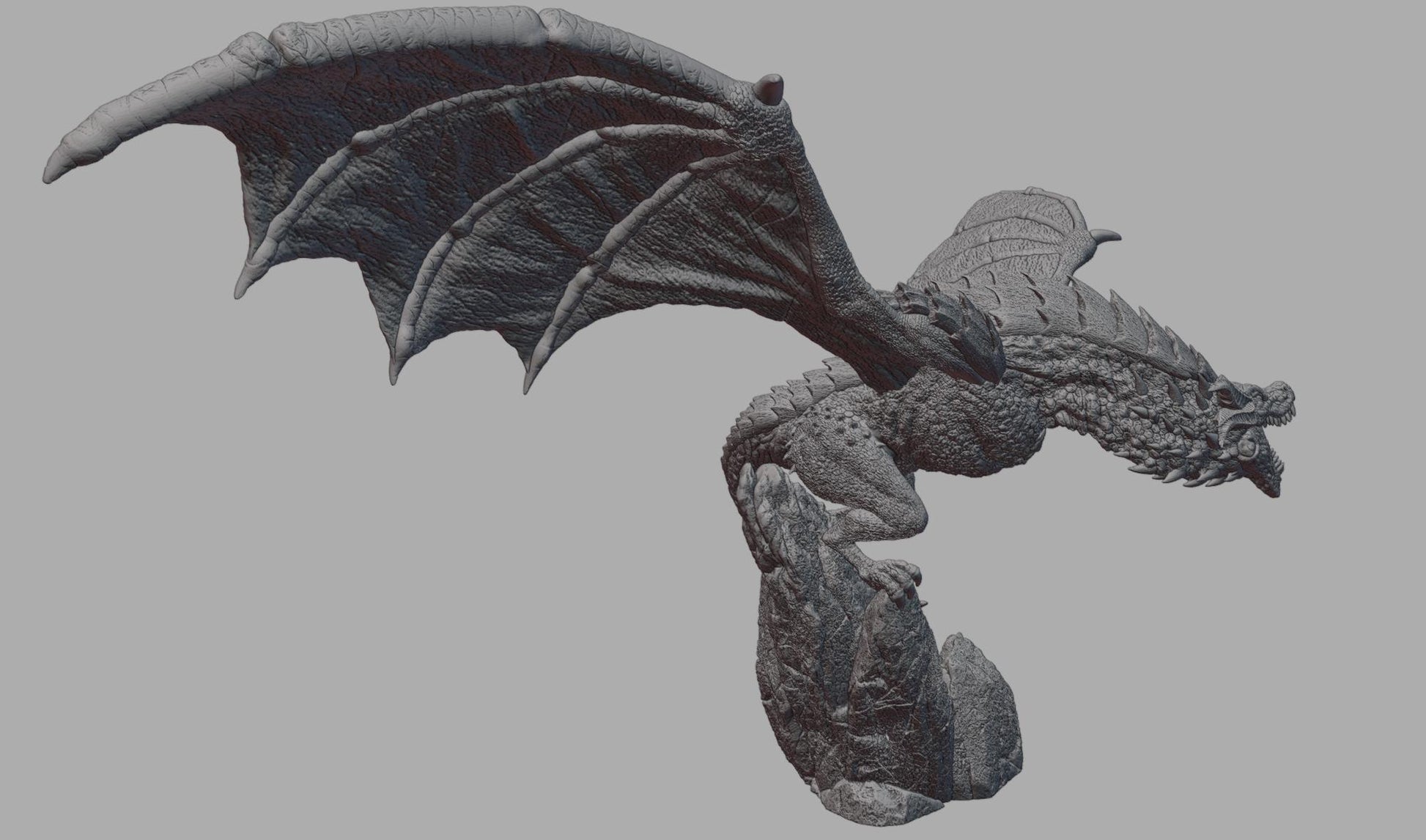 Great Dragon Tiamat | 3D printed miniature | Tabletop Games | Dungeons and Dragons | Wargaming | 32mm