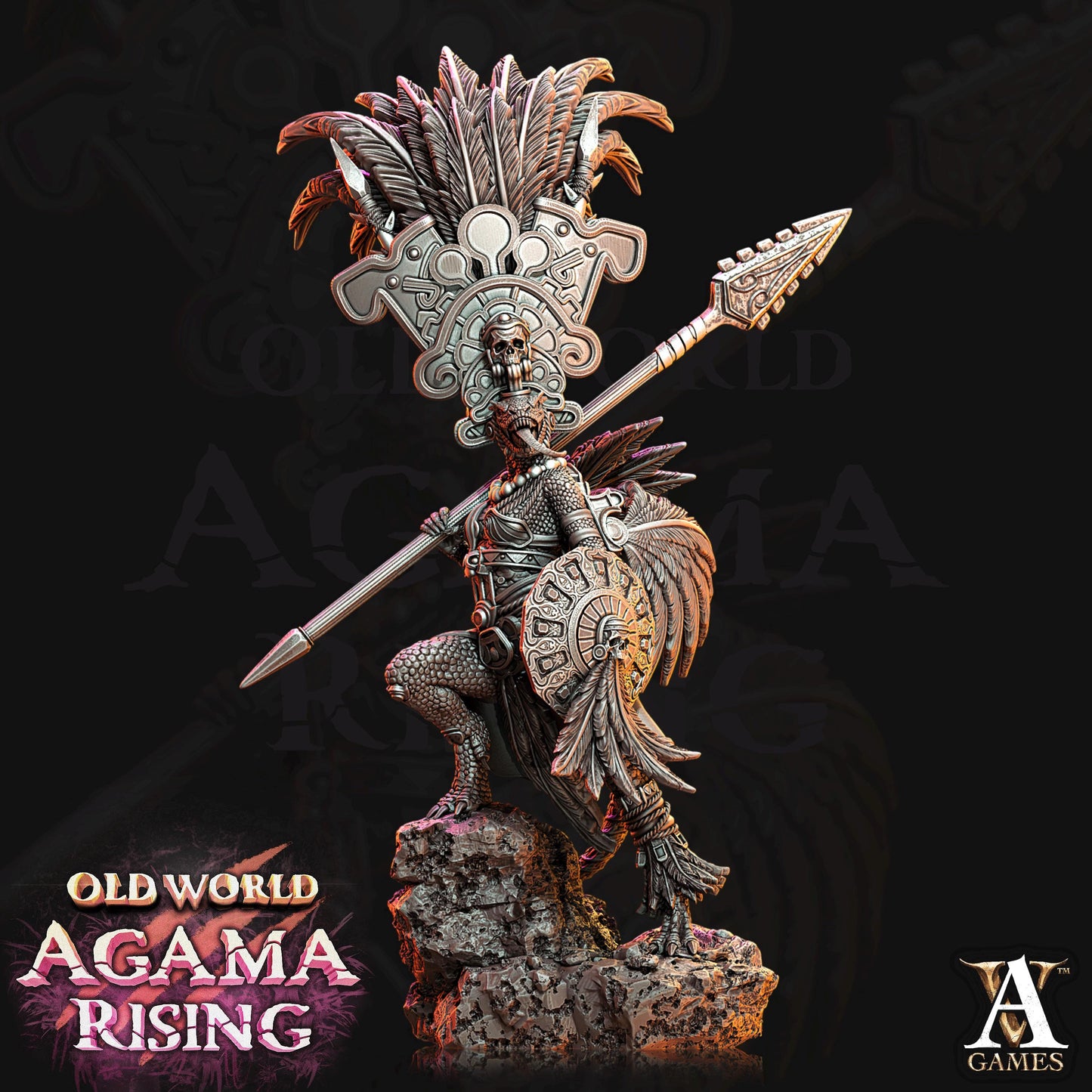 Archvillain Games : Agama Sundancers | 3D printed | Tabletop | Dungeons and Dragons | RPG | dnd | collectable