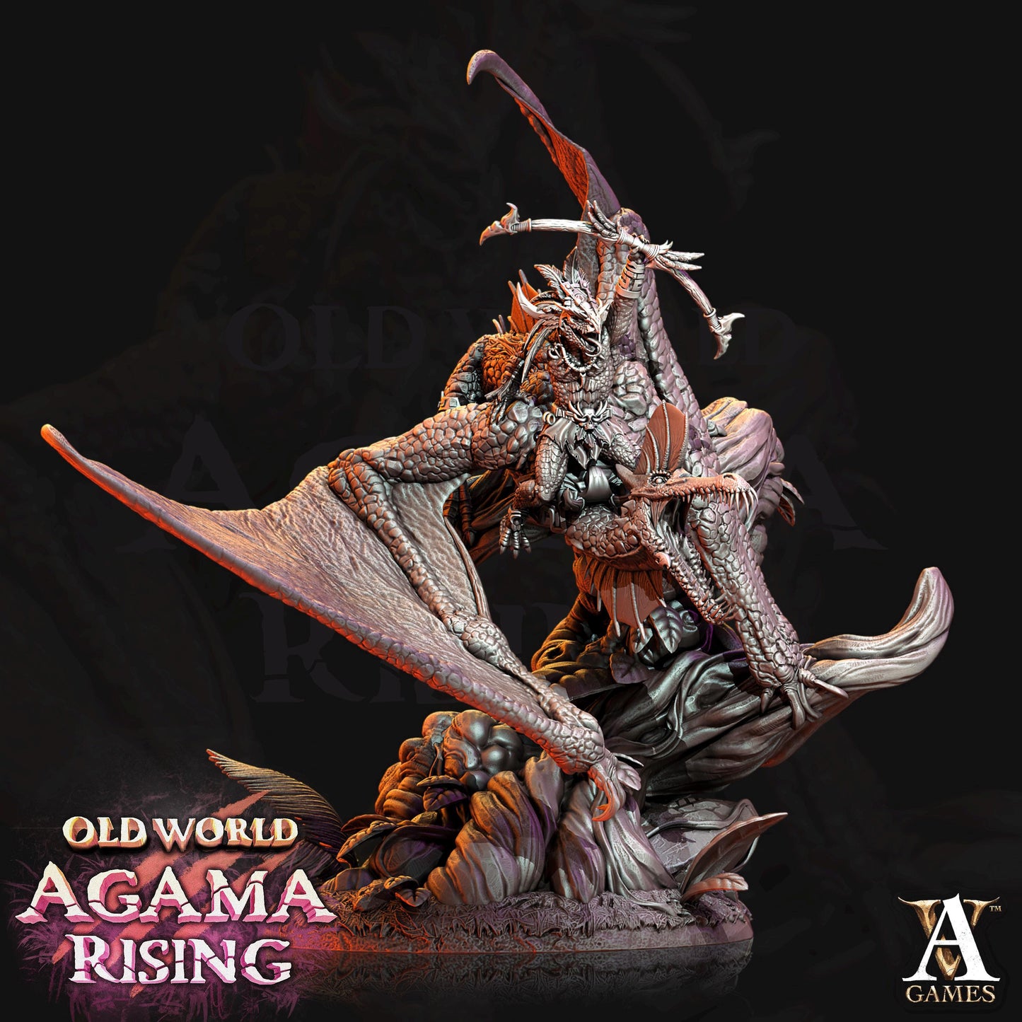 Archvillain Games : Quetzal Riders | 3D printed | Tabletop | Dungeons and Dragons | RPG | dnd | collectable
