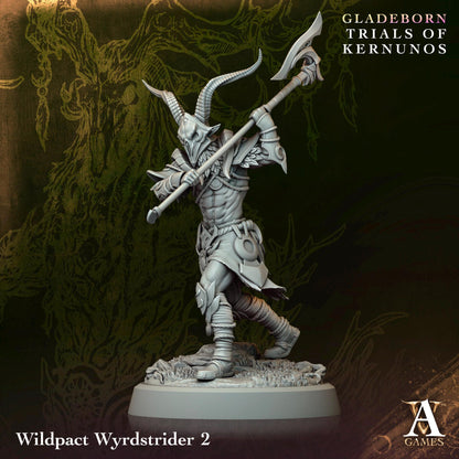 Archvillain Games : Wildpact Wyrdstrider - Trials of Kernunos | Tabletop Games 28 - 32 mm | Dungeons and Dragons | D&D | Wargame | RPG
