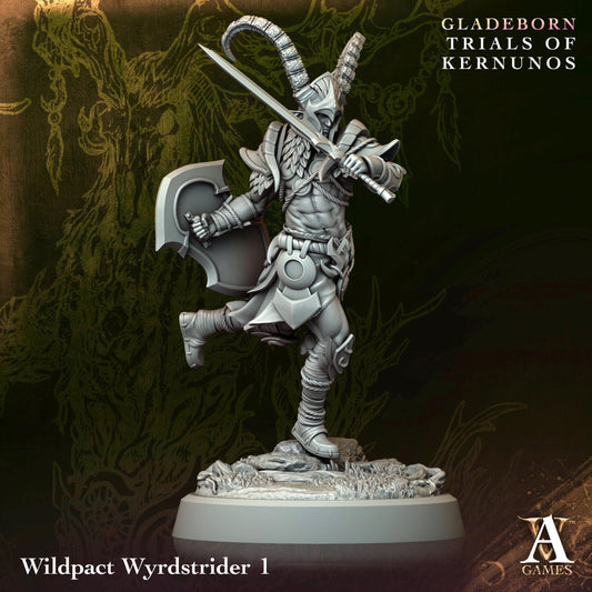 Archvillain Games : Wildpact Wyrdstrider - Trials of Kernunos | Tabletop Games 28 - 32 mm | Dungeons and Dragons | D&D | Wargame | RPG