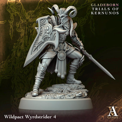 Archvillain Games : Wildpact Wyrdstrider - Trials of Kernunos | Tabletop Games 28 - 32 mm | Dungeons and Dragons | D&D | Wargame | RPG