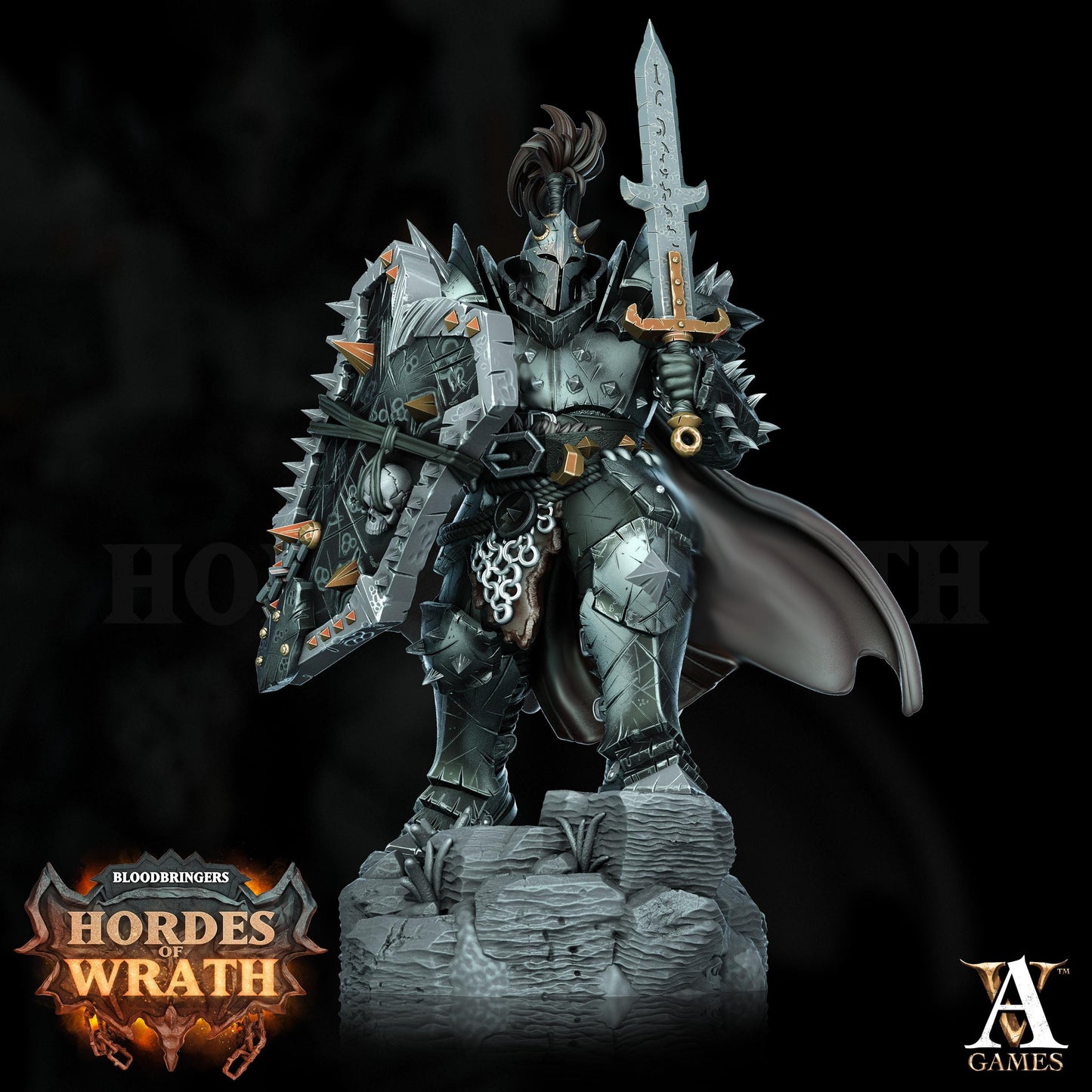 Archvillain Games : Gorkal Wrathenites | 3D printed | Tabletop | Dungeons and Dragons | RPG | dnd | collectable
