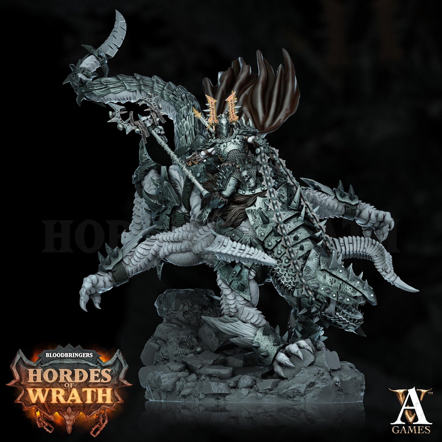 Archvillain Games : Grumlak Riders | 3D printed | Tabletop | Dungeons and Dragons | RPG | dnd | collectable