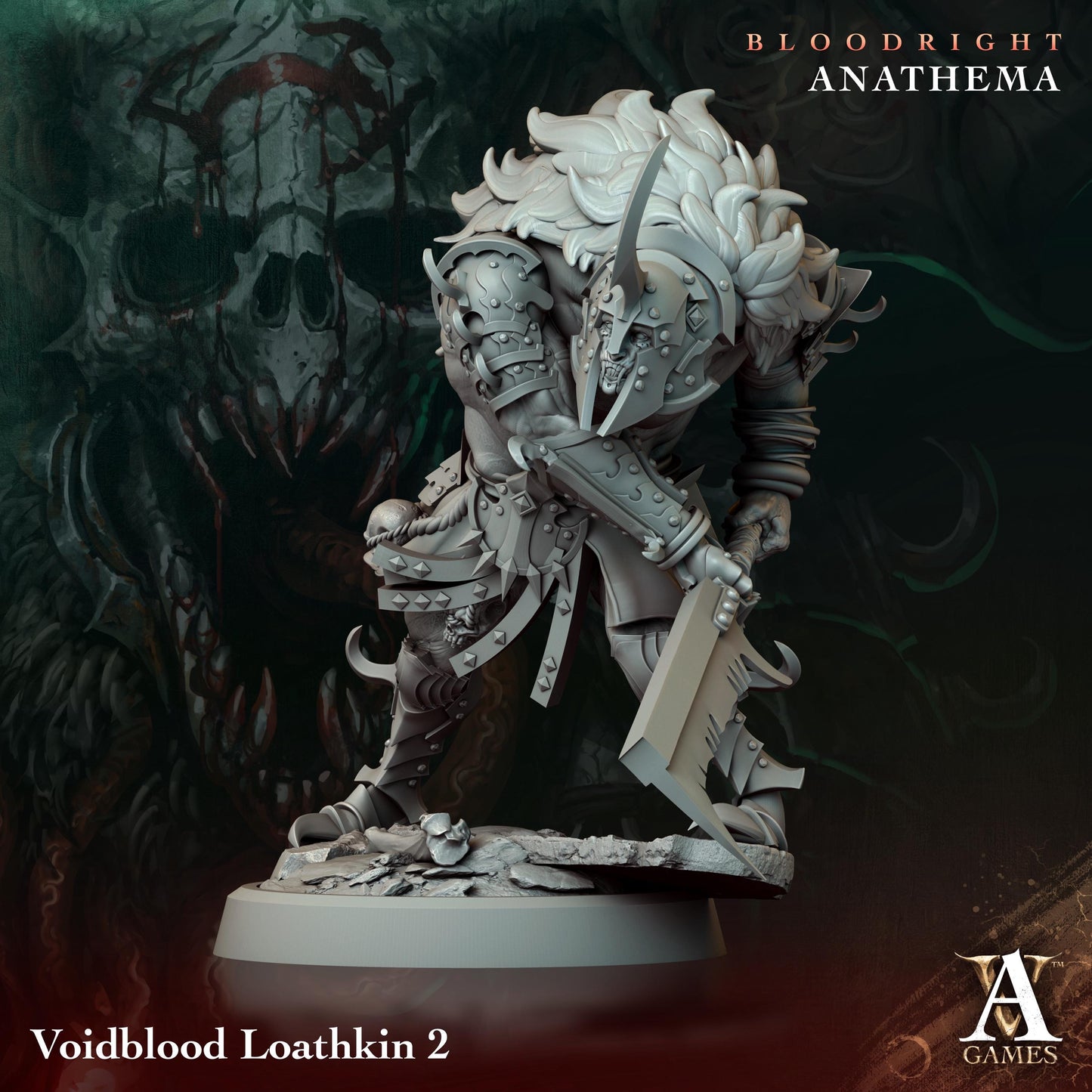 Archvillain Games : Voidblood Loathkin | 3D printed | Tabletop | Dungeons and Dragons | RPG | dnd | collectable