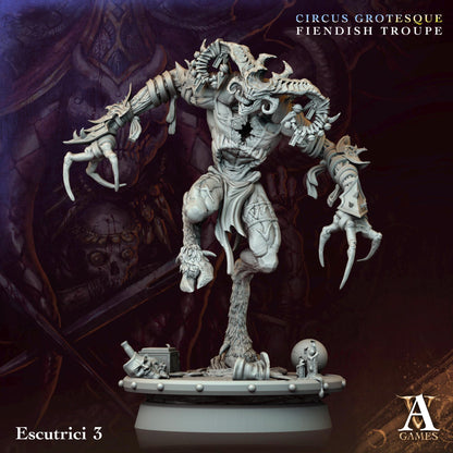 Archvillain Games : Escutrici | 3D printed | Tabletop | Dungeons and Dragons | RPG | dnd | collectable