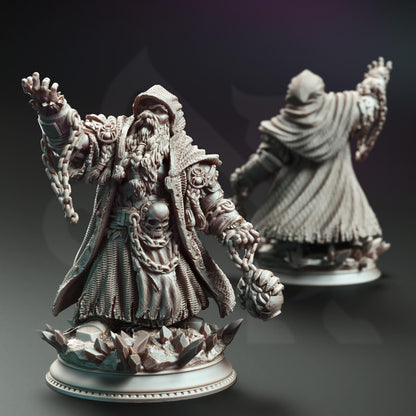 Dark Dwarf Rune Sorcerer - Dorgrid Darnane | DM Stash | D&D | Dungeons Dragons | Pathfinder | Wargaming | TTRPG