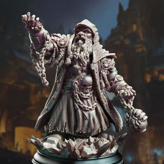 Dark Dwarf Rune Sorcerer - Dorgrid Darnane | DM Stash | D&D | Dungeons Dragons | Pathfinder | Wargaming | TTRPG