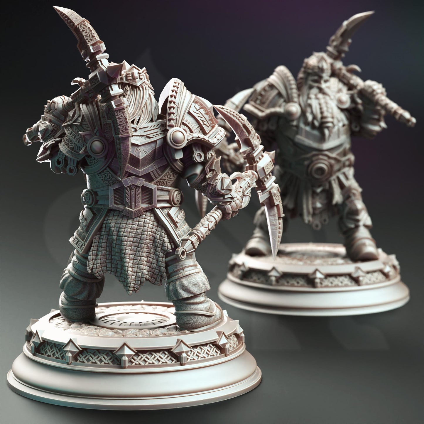 Dwarven General - Gordrain Stonehand | DM Stash | D&D | Dungeons Dragons | Pathfinder | Wargaming | TTRPG