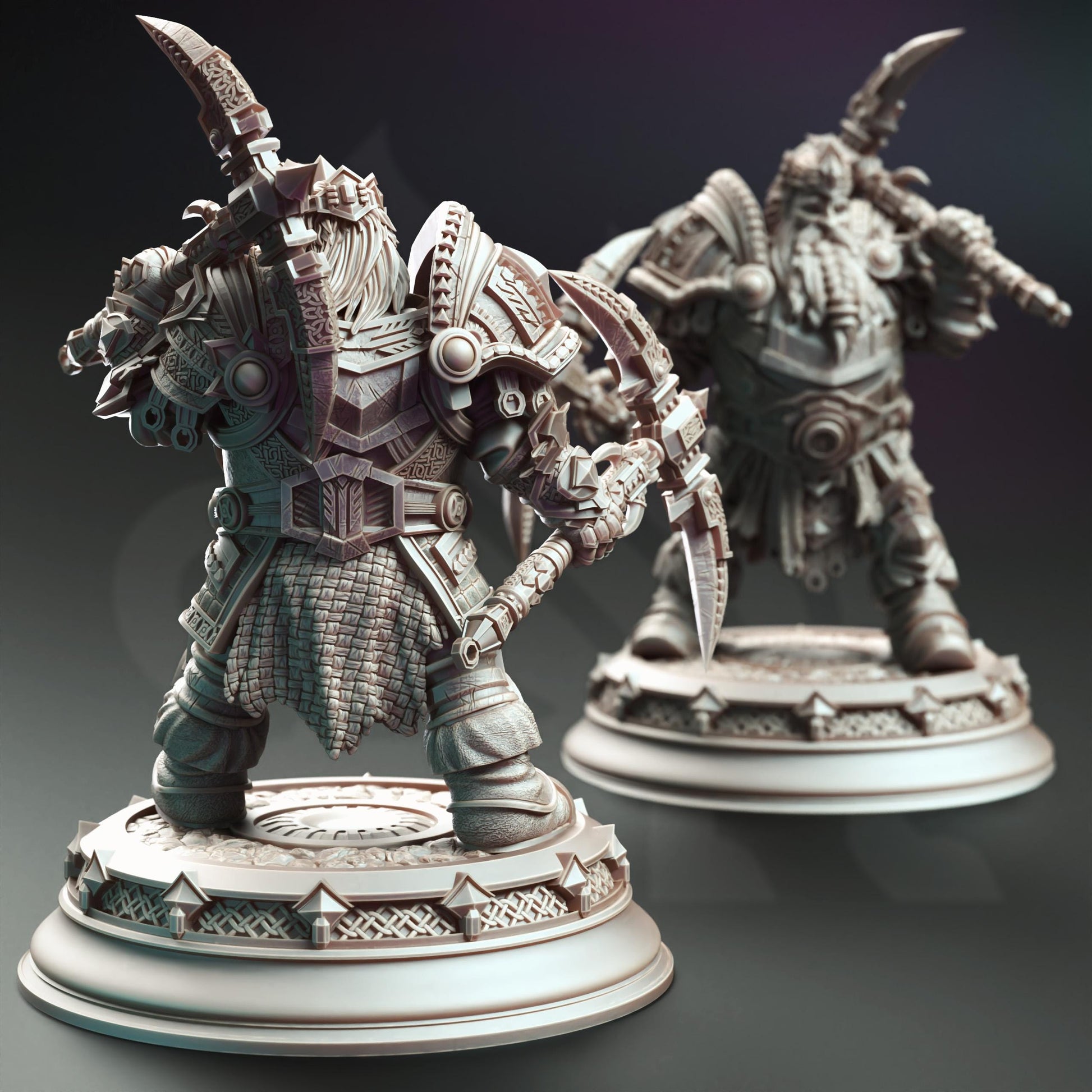 Dwarven General - Gordrain Stonehand | DM Stash | D&D | Dungeons Dragons | Pathfinder | Wargaming | TTRPG