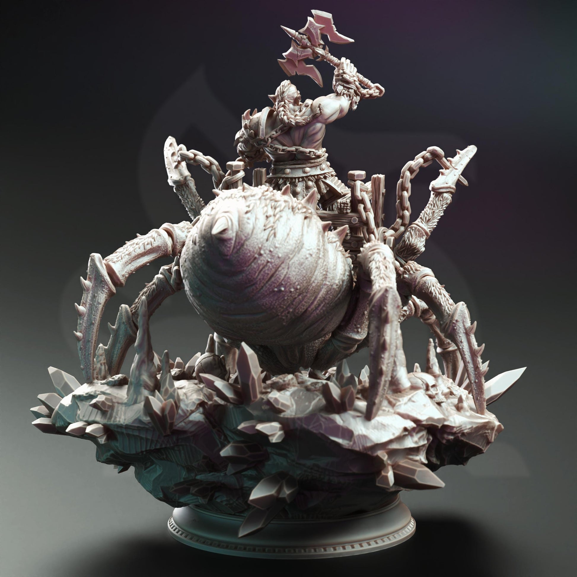 Mounted Giant Spider - Shiasirix