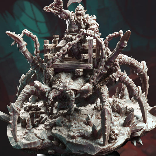 Mounted Giant Spider - Shiasirix