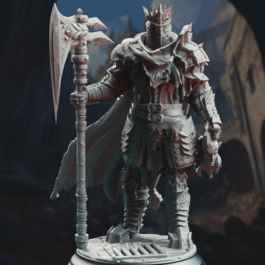 Male Human Knight - Gerhardt | Painting | 3D printed | D&D | Dungeons and Dragons | Gift | RPG | Tabletop | Wargaming | 32mm | DM Stash