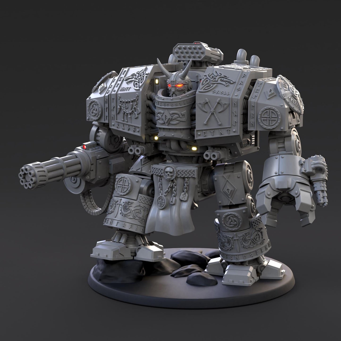 Viking Behemoth | Wargaming | Tabletop | 3D printed miniature | OPR compatible