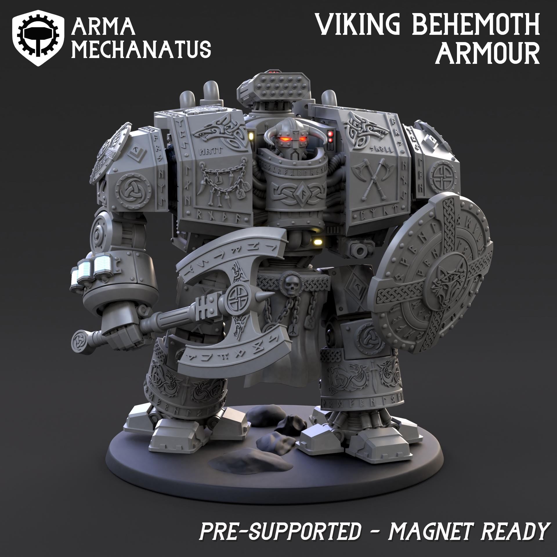 Viking Behemoth | Wargaming | Tabletop | 3D printed miniature | OPR compatible