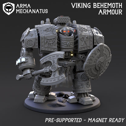 Viking Behemoth | Wargaming | Tabletop | 3D printed miniature | OPR compatible