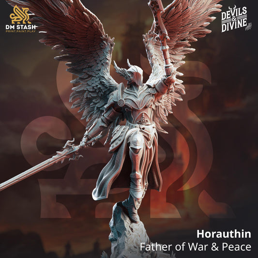 God of War & Peace - Horauthin | 3D printed miniature | Tabletop Games | Dungeons and Dragons | Wargaming