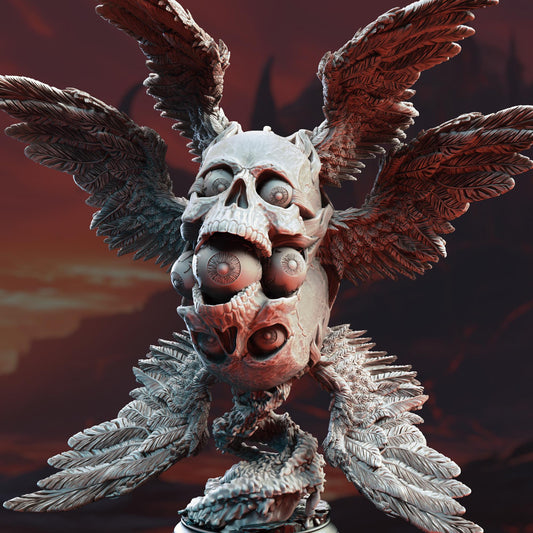 The Angel of Death - Morius | 3D printed miniature | Tabletop Games | Dungeons and Dragons | Wargaming