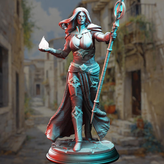Goliath Blood Sorcereress - Harmara | 3D printed miniature | Tabletop Games | Dungeons and Dragons | Wargaming
