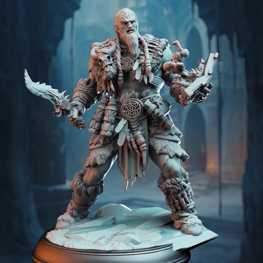 Male Human Mage Raktavin | Painting | 3D printed | D&D | Dungeons and Dragons | Gift | RPG | Tabletop | Wargaming | 32mm | DM Stash