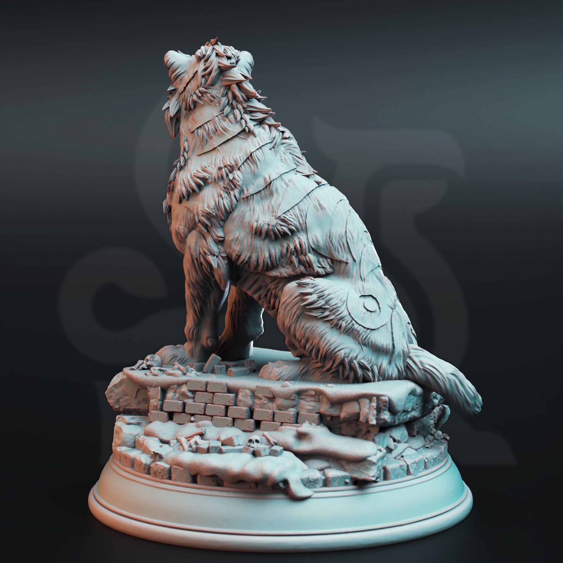 Giant Sabertooth Tiger - Sabka | 3D printed miniature | Tabletop Games | Dungeons and Dragons | Wargaming