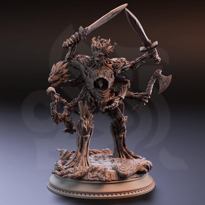 Treant Dryad Hybrid - Verda | 3D printed miniature | Tabletop Games | Dungeons and Dragons | Wargaming