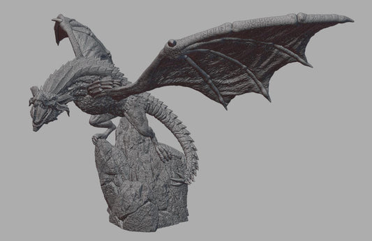 Great Dragon Tiamat | 3D printed miniature | Tabletop Games | Dungeons and Dragons | Wargaming | 32mm