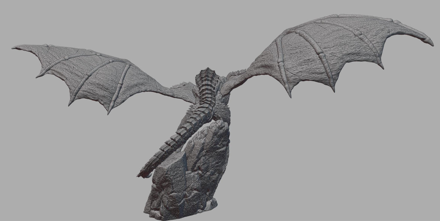 Great Dragon Tiamat | 3D printed miniature | Tabletop Games | Dungeons and Dragons | Wargaming | 32mm