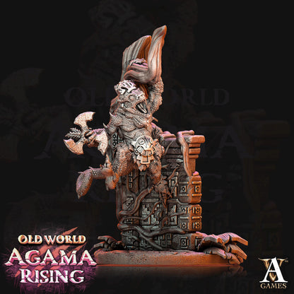 Archvillain Games : Agama Chameleons | 3D printed | Tabletop | Dungeons and Dragons | RPG | dnd | collectable