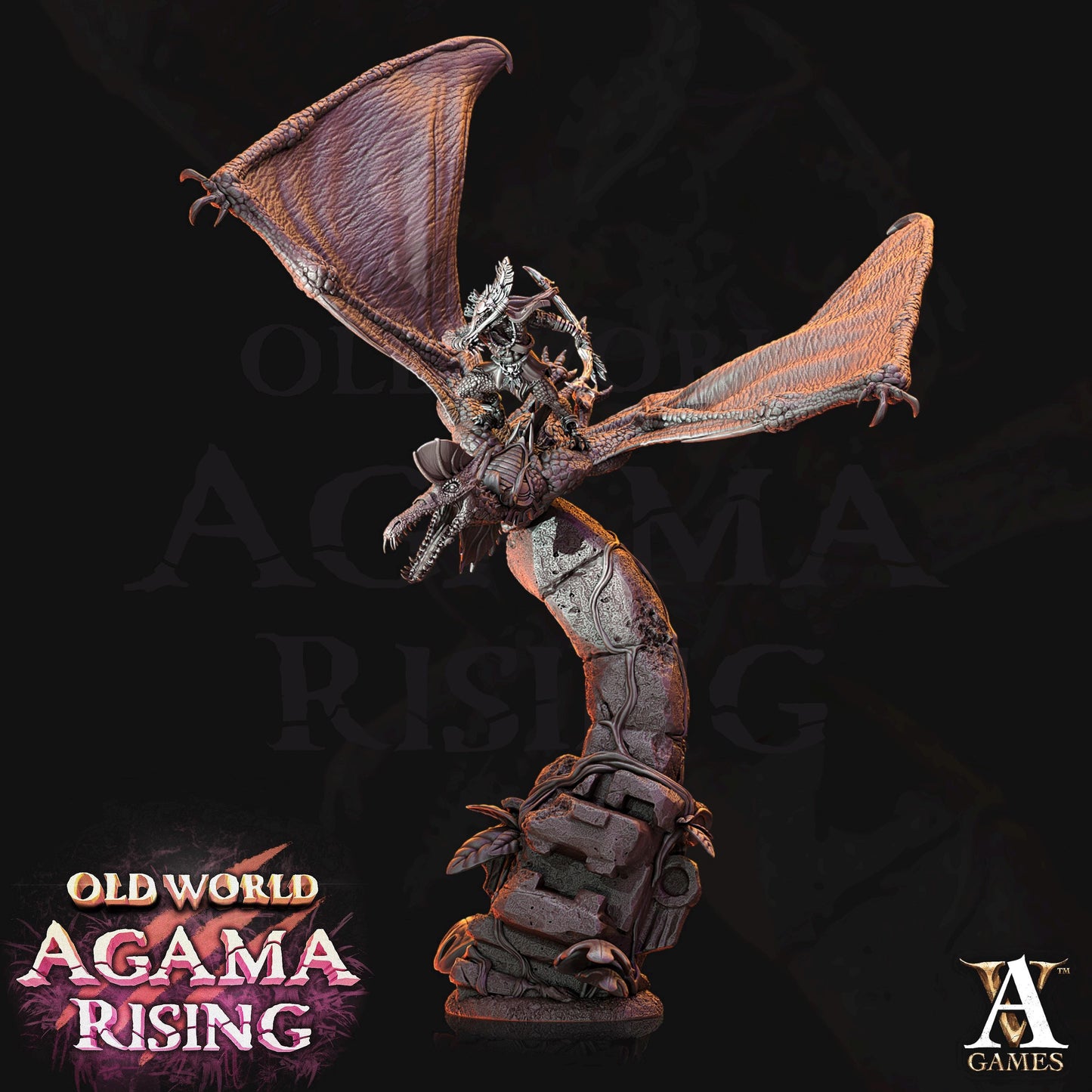 Archvillain Games : Quetzal Riders | 3D printed | Tabletop | Dungeons and Dragons | RPG | dnd | collectable
