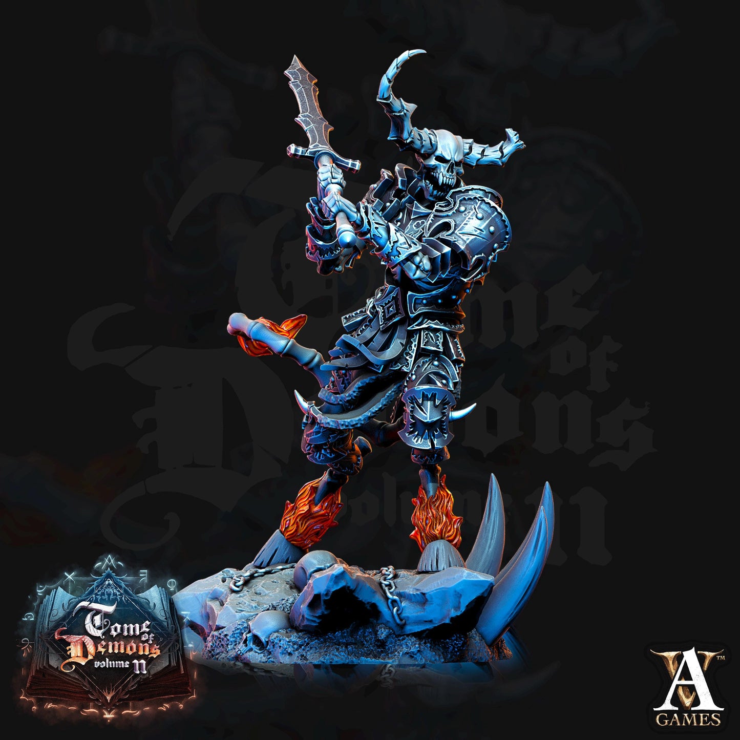Archvillain Games : Demonskulls | 3D printed | Tabletop | Dungeons and Dragons | RPG | dnd | collectable
