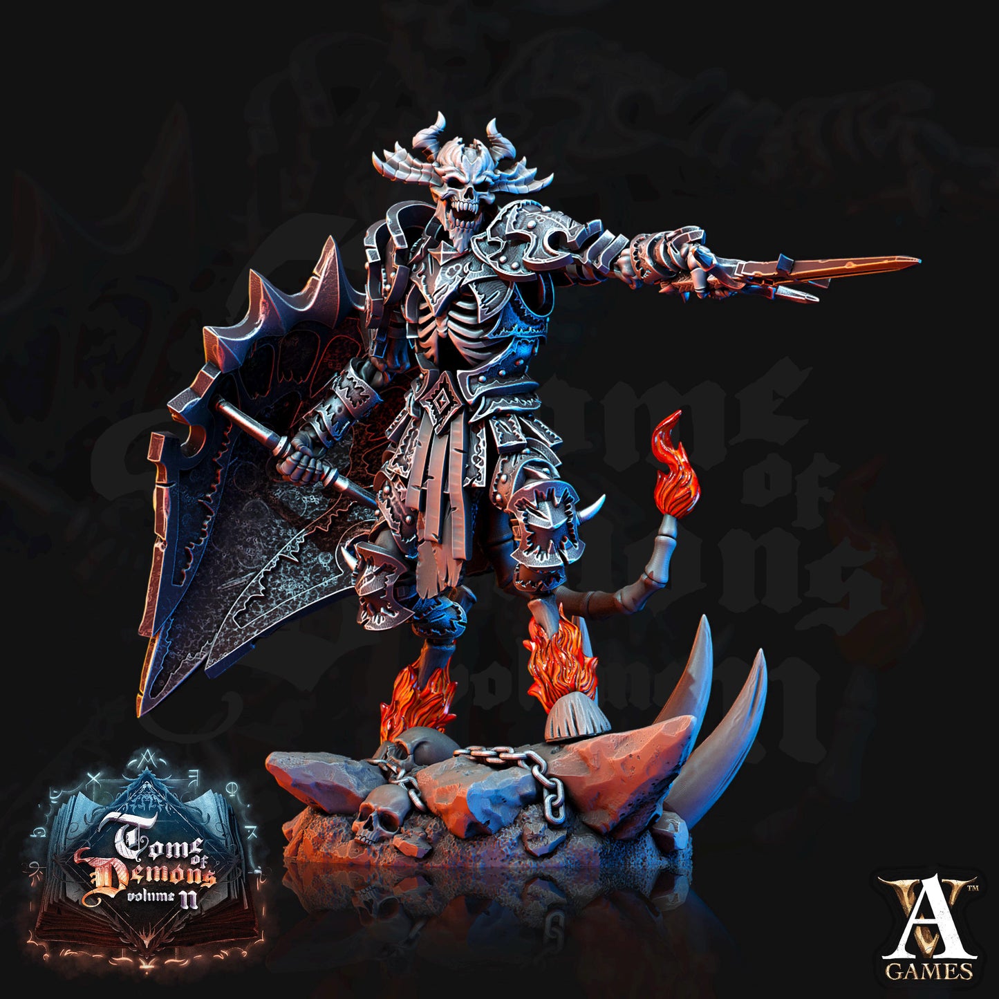 Archvillain Games : Demonskulls | 3D printed | Tabletop | Dungeons and Dragons | RPG | dnd | collectable