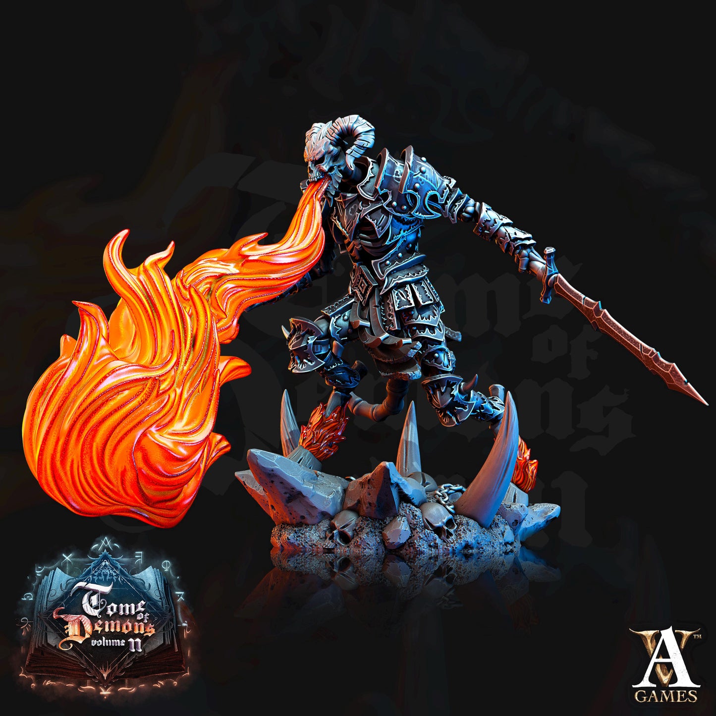 Archvillain Games : Demonskulls | 3D printed | Tabletop | Dungeons and Dragons | RPG | dnd | collectable