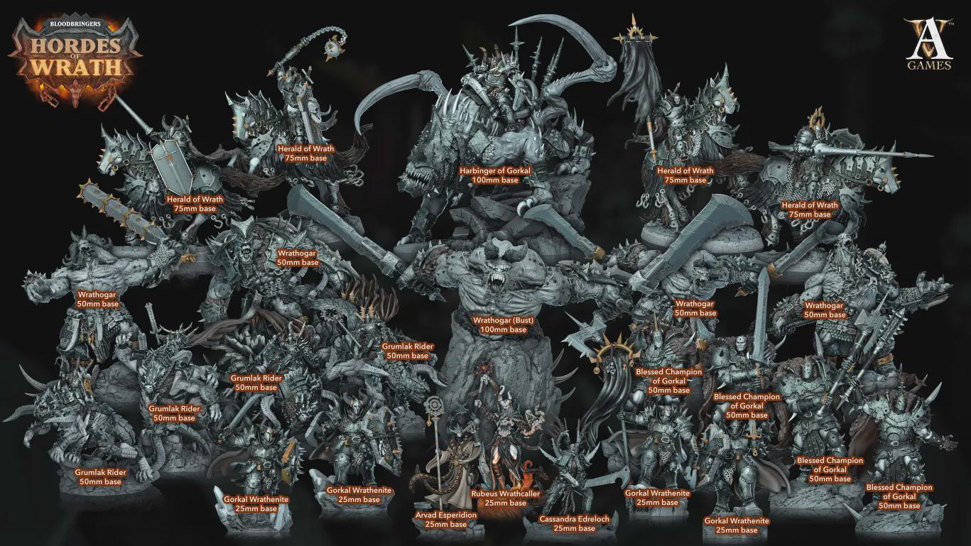 Archvillain Games : Grumlak Riders | 3D printed | Tabletop | Dungeons and Dragons | RPG | dnd | collectable