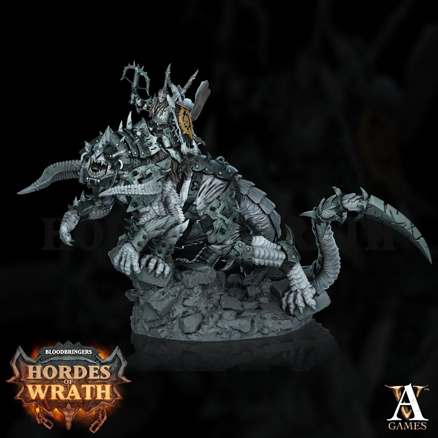 Archvillain Games : Grumlak Riders | 3D printed | Tabletop | Dungeons and Dragons | RPG | dnd | collectable