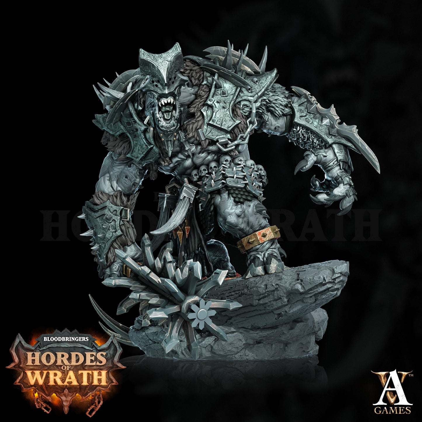 Archvillain Games : Wrathogar | 3D printed | Tabletop | Dungeons and Dragons | RPG | dnd | collectable