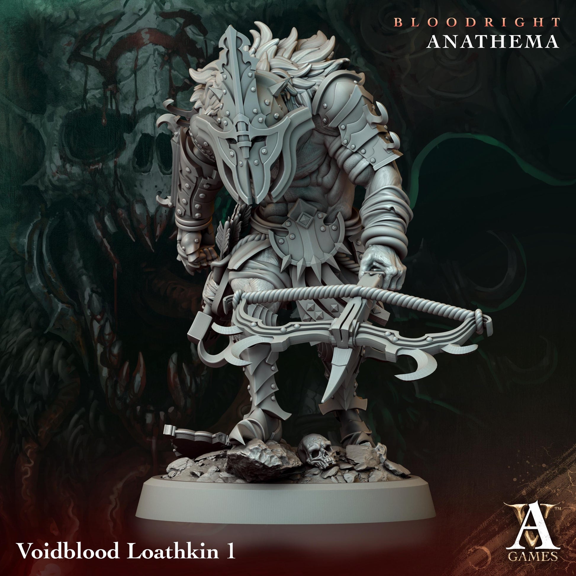 Archvillain Games : Voidblood Loathkin | 3D printed | Tabletop | Dungeons and Dragons | RPG | dnd | collectable